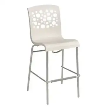 Grosfillex UT836004 Bar Stool, Stacking, Indoor