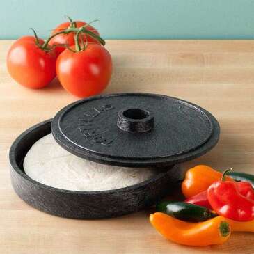 H.S. INCORPORATED Tortilla Server, Charcoal, HSI INHS100-CH