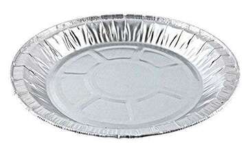 HANDI-FOIL OF AMERICA Pie Pan, 8", Aluminum Foil, Round, Handi-foil 4002-30-500
