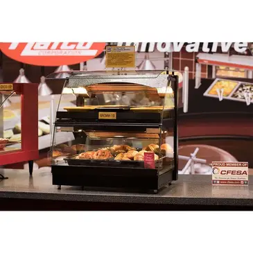 Hatco GRCMW-1D Display Case, Heated Deli, Countertop