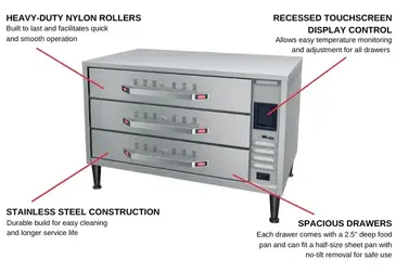 Hatco HDW-1.5R2 Heated Holding / Warming Bin