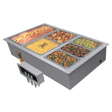 Hatco HWBI-3 Hot Food Well Unit, Drop-In, Electric