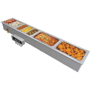 Hatco HWBI-S4MA Hot Food Well Unit, Drop-In, Electric