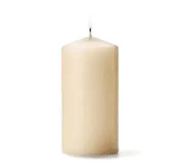 Hollowick P3X6I-12 Candle, Wax