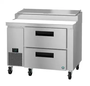 Hoshizaki PR46B-D2 Refrigerated Counter, Pizza Prep Table