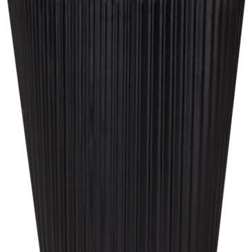 Hot Cup, 12 OZ, Black, Paper, Ripple, (500ct / 20 Case Pack), LOLLICUP LOLC-KRC512B