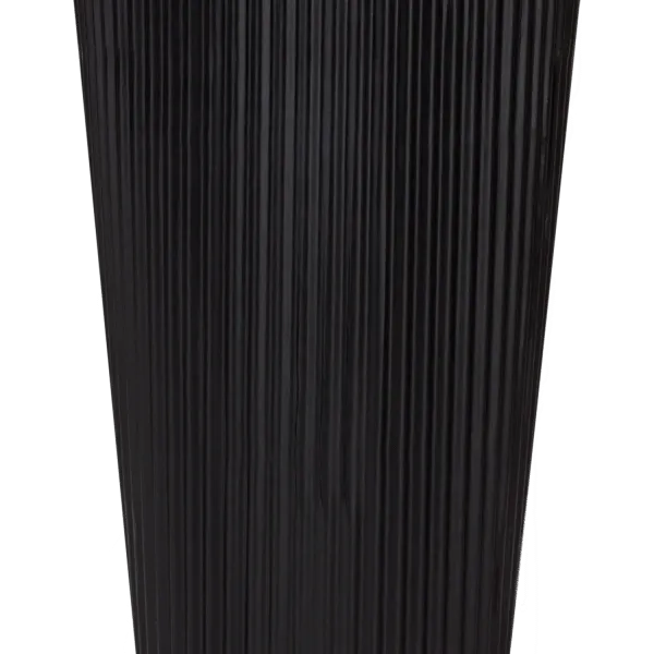 Hot Cup, 16 oz, Black, Paper; Rippled, (1000/Case), Karat C-KRC516B