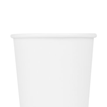Hot Cup, 16 oz, White, Paper, (1000/Case), Karat C-K516WU