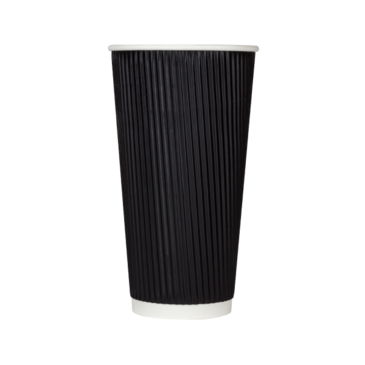 Hot Cup, 20 Oz, Black, Paper, (500/Case), Karat C-KRC520B