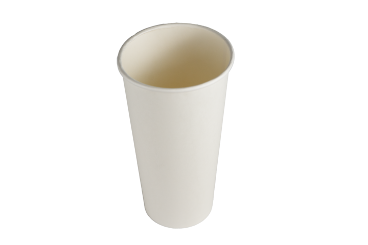 Falcon Hot Cup, 20 Oz, White, Paper, (50/Sleeve), Arvesta DPHC-20W