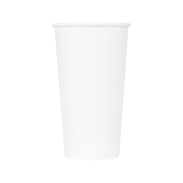 Hot Cup, 20 Oz, White, Paper, (600/Case), Karat C-K520W
