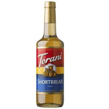 HOUSTONS / LIBBEY Shortbread Syrup, 25.4Oz, Glass, Torani  01-0359
