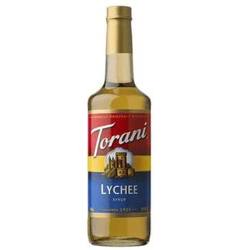 HOUSTONS / LIBBEY Lychee Syrup, 25.4 Oz, Glass Bottle, Torani 01-1087