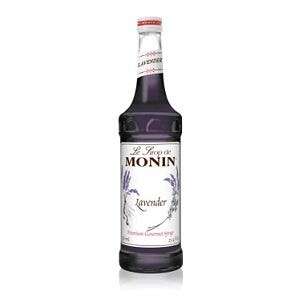 HOUSTONS / LIBBEY Lavender Syrup, 25.4oz, Plastic, Monin M-AR061A