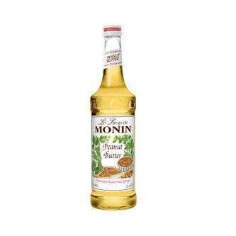 HOUSTONS / LIBBEY Monin Peanut Butter Syrup, 750ml,  Glass Bottle, HOUSTON/LIBBEY MNIN01-1850  