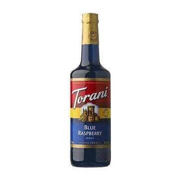 HOUSTONS / LIBBEY Blue Raspberry Syrup, 25.4 Oz, Glass Bottle, Torani A360029