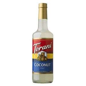 HOUSTONS / LIBBEY Coconut Syrup, 25.4 oz, Glass Bottle, Torani 361651