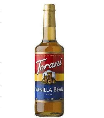 HOUSTONS / LIBBEY Vanilla Bean Syrup, 25.4 oz, Torani 362818