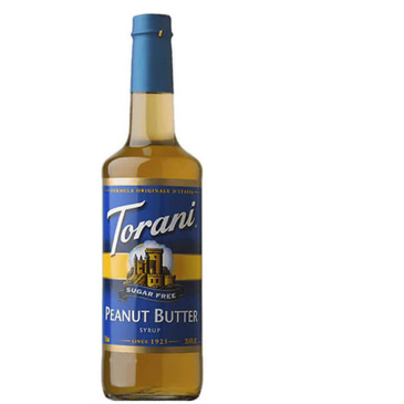 HOUSTONS / LIBBEY Peanut butter Syrup, 25.4oz, Light Brown, Glass Bottle, Sugar-Free, Torani PEANUTBUTTER-S
