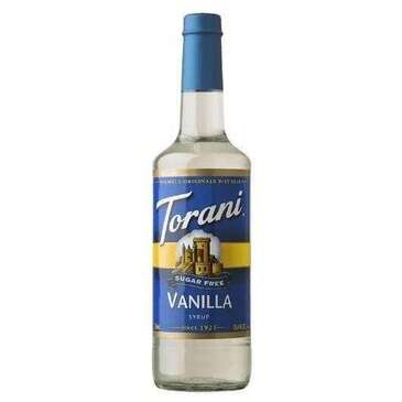 HOUSTONS / LIBBEY Vanilla Syrup, 25.4 oz, Sugar-Free, Torani 372800