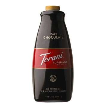 HOUSTONS / LIBBEY Dark Chocolate Sauce, 64 oz, Torani 860024