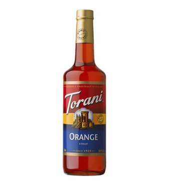HOUSTONS / LIBBEY Orange Syrup, 25.4 Oz, Glass Bottle, Torani G-ORANGE
