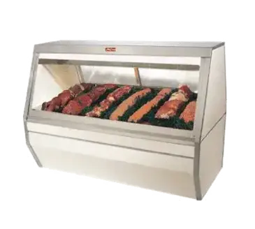 Howard-McCray R-CMS35-4-S-LED Display Case, Red Meat Deli