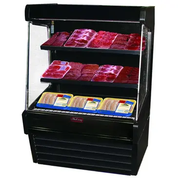 Howard-McCray R-OM30E-4L-B-LED Merchandiser, Open Refrigerated Display