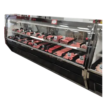 Howard-McCray SC-CMS40E-4-BE-LED Display Case, Red Meat Deli