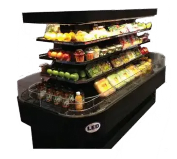 Howard-McCray SC-OD42I-7-S-LED Merchandiser, Open Refrigerated Display