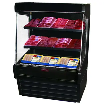 Howard-McCray SC-OM30E-3L-B-LED Merchandiser, Open Refrigerated Display