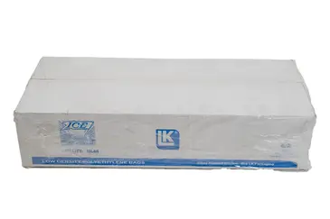 Ice Bag, 10-Lb, Clear, Plastic, 1.5-mil, (1,000/Case), Elkay Plastics H12PMET