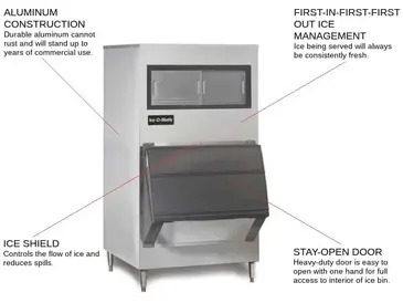 ICE-O-Matic B700-30 Ice Bin for Ice Machines