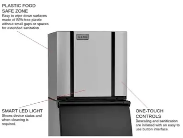 ICE-O-Matic CIM0320HW Ice Maker, Cube-Style