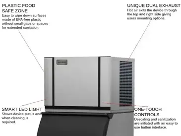 ICE-O-Matic CIM0330FA Ice Maker, Cube-Style