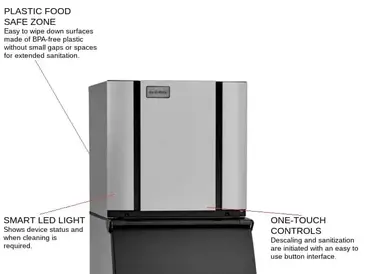 ICE-O-Matic CIM0836FW Ice Maker, Cube-Style