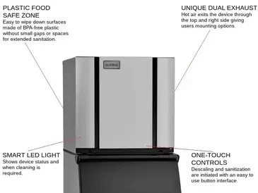 ICE-O-Matic CIM0836GA Ice Maker, Cube-Style