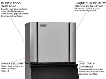 ICE-O-Matic CIM1136FA Ice Maker, Cube-Style