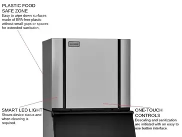 ICE-O-Matic CIM1136FW Ice Maker, Cube-Style