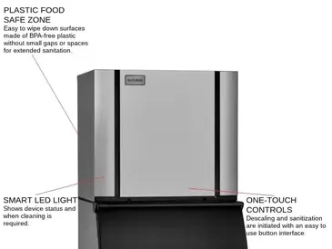 ICE-O-Matic CIM1137HR Ice Maker, Cube-Style
