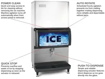 ICE-O-Matic IOD250 Ice Dispenser