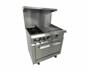 IKON COOKING IR-2B-24MG-36 Range, 36" Restaurant, Gas