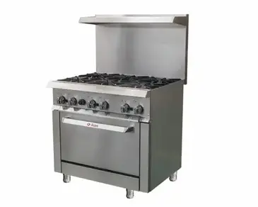 IKON COOKING IR-6-36 Range, 36" Restaurant, Gas