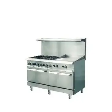 IKON COOKING IR-6B-24TG-60 Range, 60" Restaurant, Gas