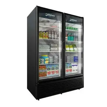 Imbera USA VRD43 HC BW Refrigerator, Merchandiser