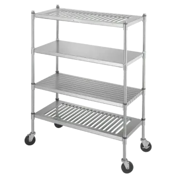 IMC/Teddy BL-2414-4L Shelving Unit, Louvered Slotted