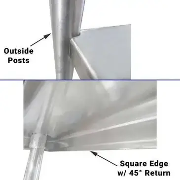 IMC/Teddy ES-4221-5S Shelving Unit, Solid Flat