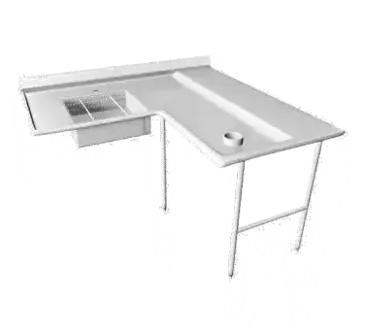 IMC/Teddy ISDS-108 Dishtable, Soiled "L" Shaped