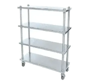 IMC/Teddy S-2414-4S Shelving Unit, Solid Flat