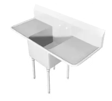 IMC/Teddy SCS-14-2020-24RL Sink, (1) One Compartment